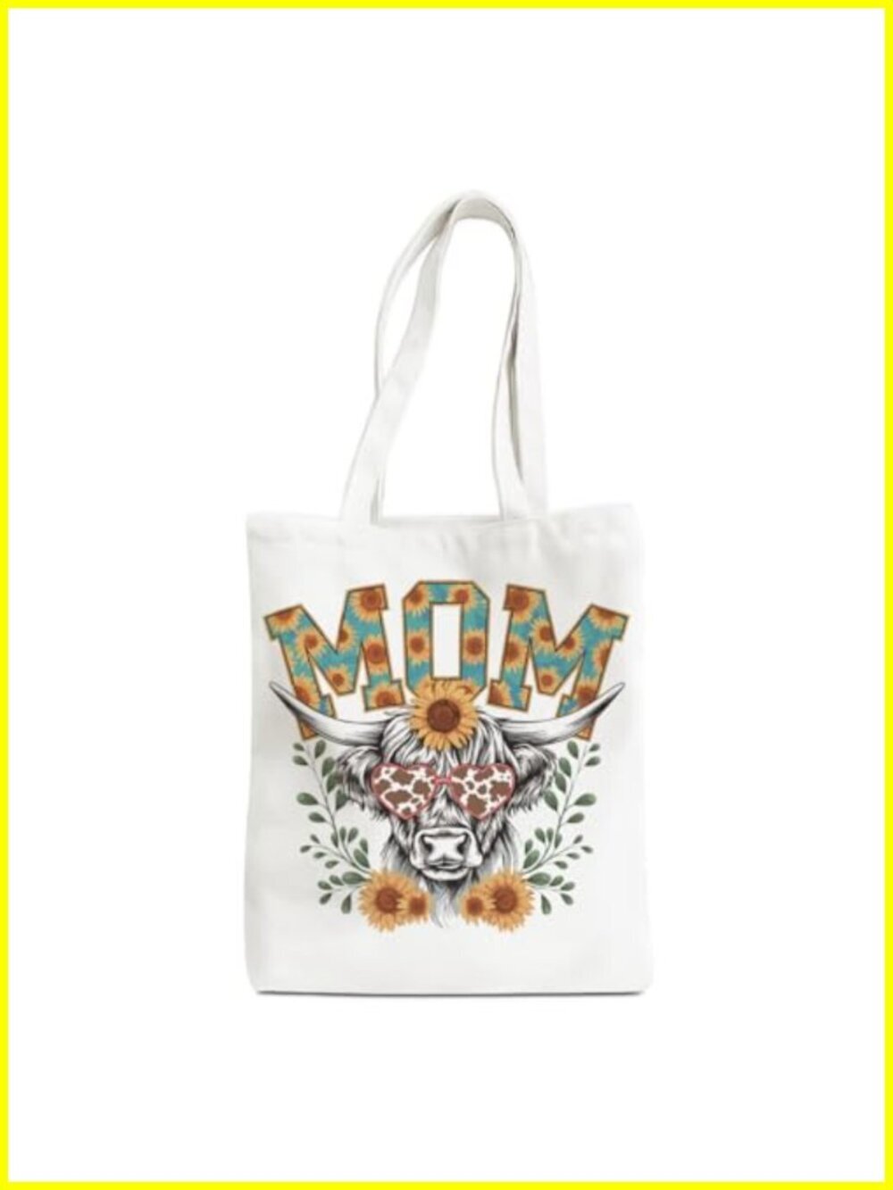 Canvas Tote Bag for Moms Tote Shoulder Bag Reusable Gift